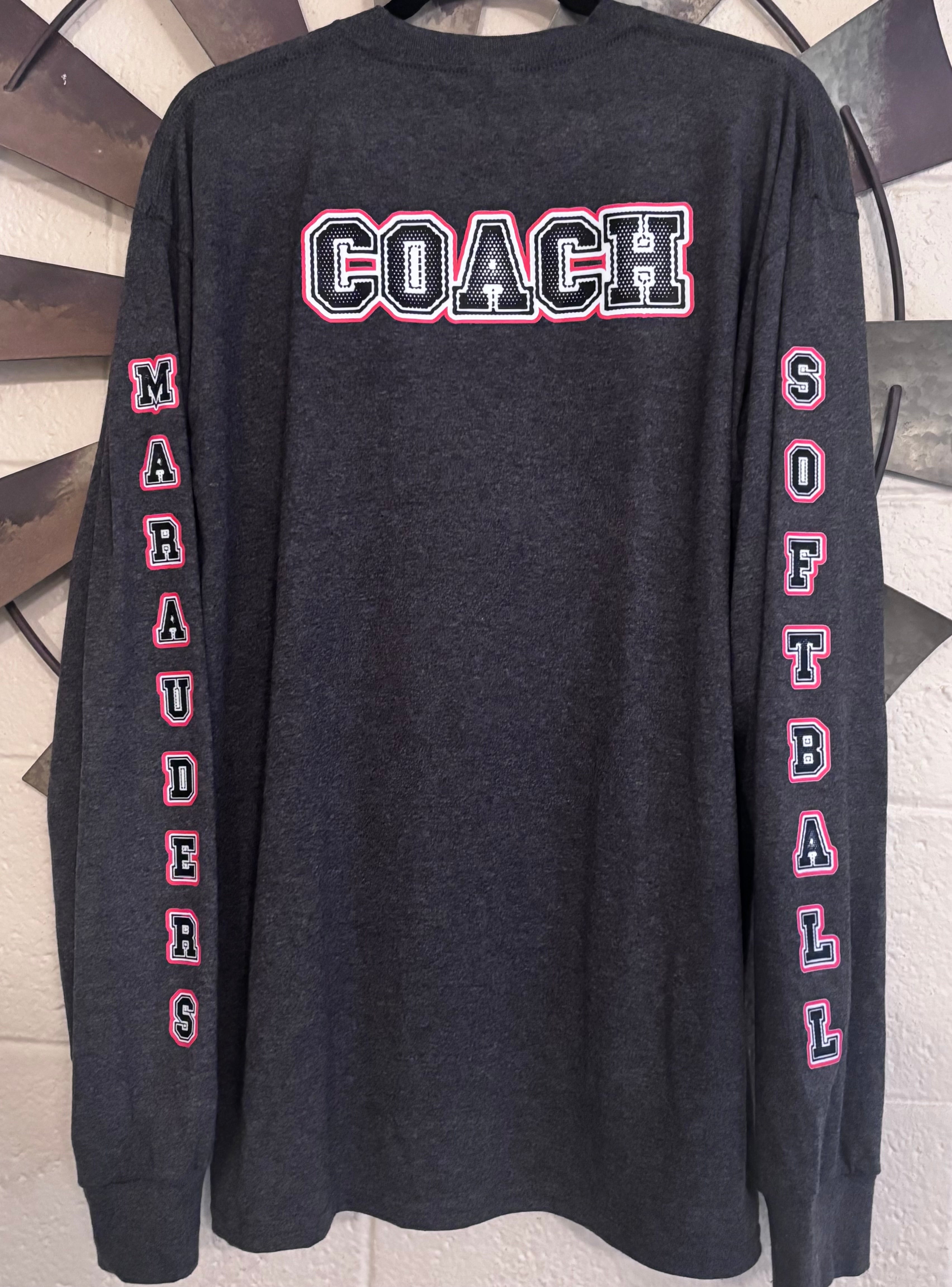 Pop Logo Custom Long Sleeve Shirt